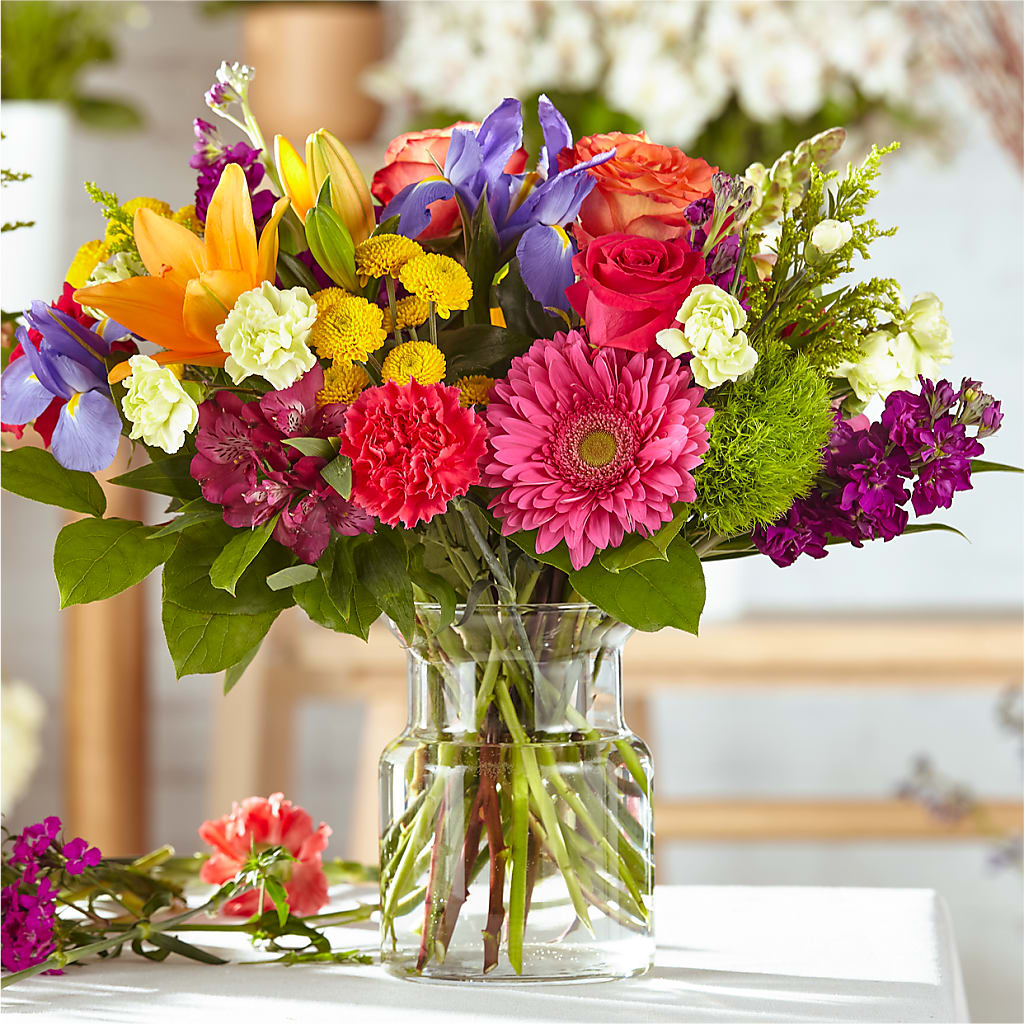 Bold & Bright – A Florist Original – Luxe Flowers Birmingham, Birmingham MI