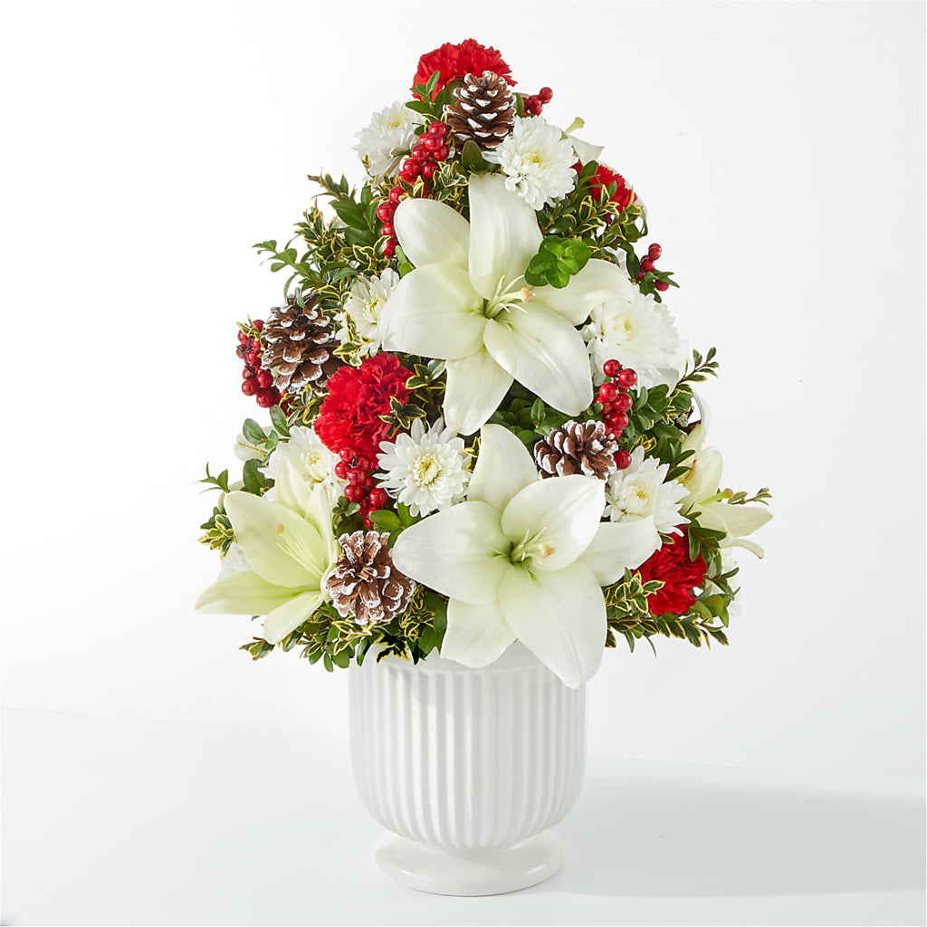Festive Moments Tree – Luxe Flowers Birmingham, Birmingham MI