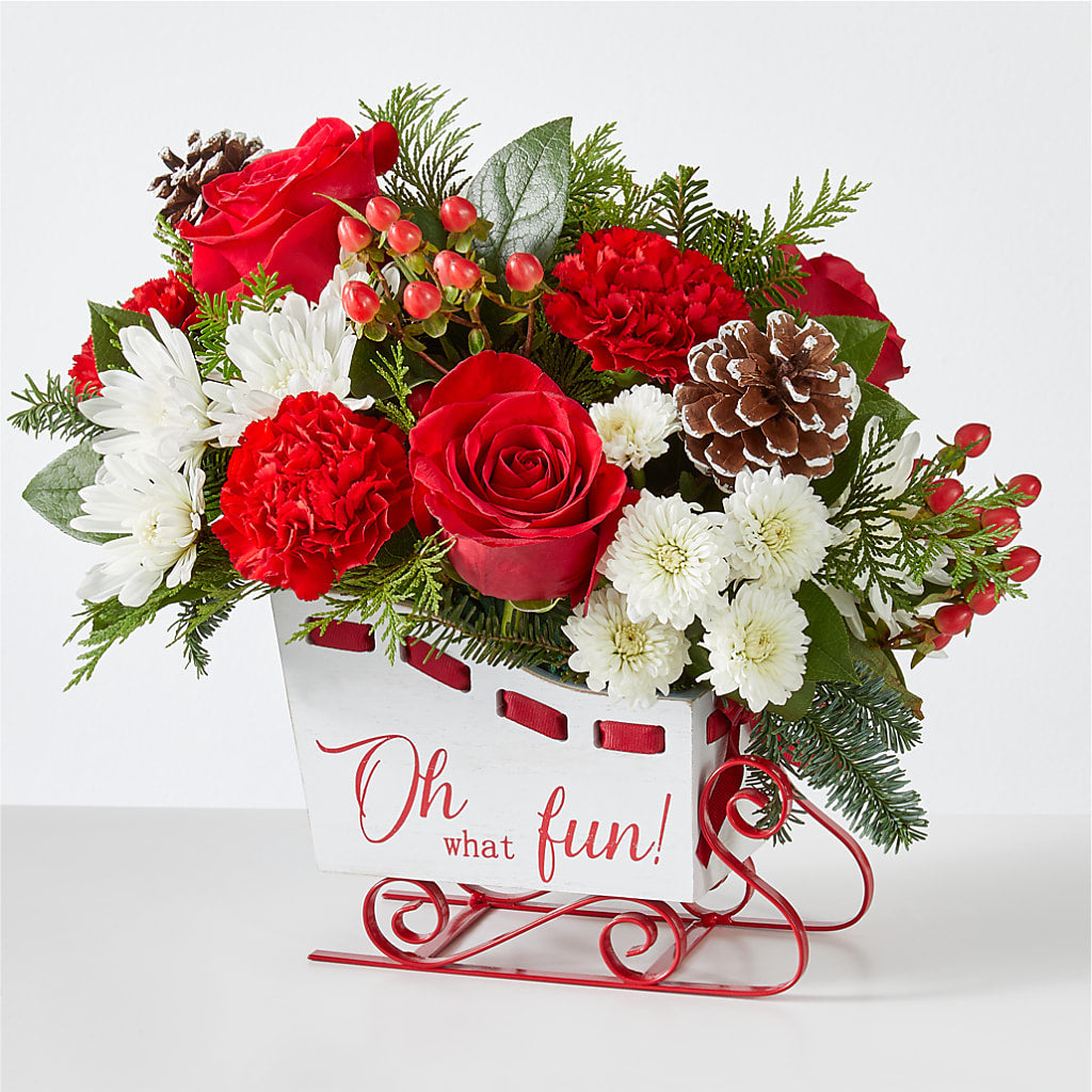 Sleigh Bells Bouquet – Luxe Flowers Birmingham, Birmingham MI