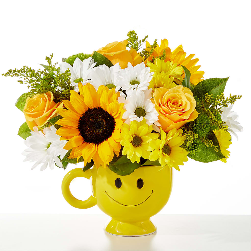 Be Happy Bouquet – Luxe Flowers Birmingham, Birmingham MI