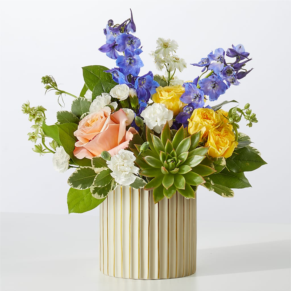Cobalt Reverie Bouquet – Luxe Flowers Birmingham, Birmingham MI