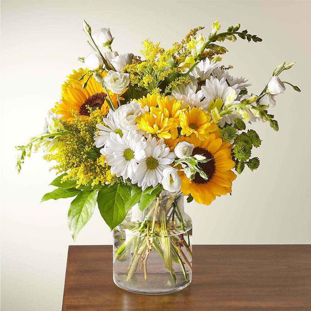 Hello Sunshine Bouquet – Luxe Flowers Birmingham, Birmingham MI