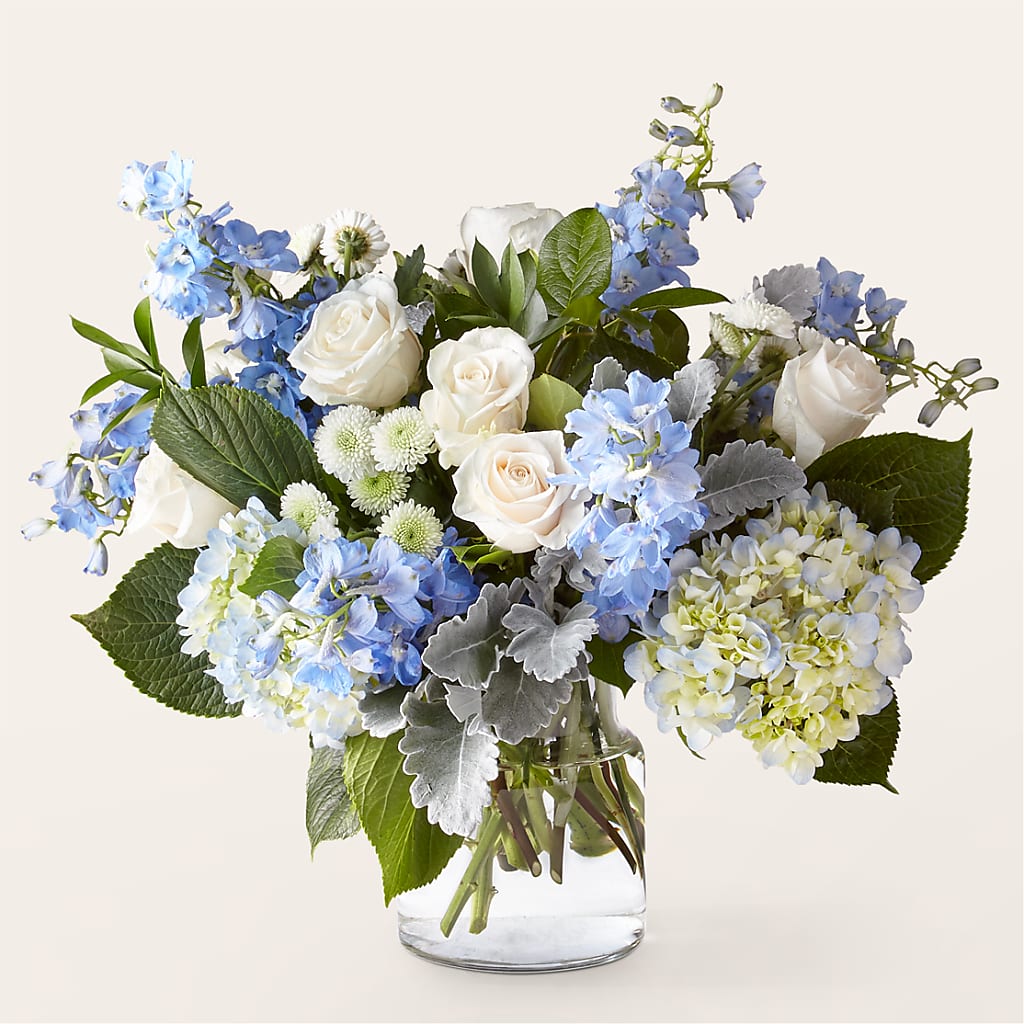 Clear Skies Bouquet – Luxe Flowers Birmingham, Birmingham MI