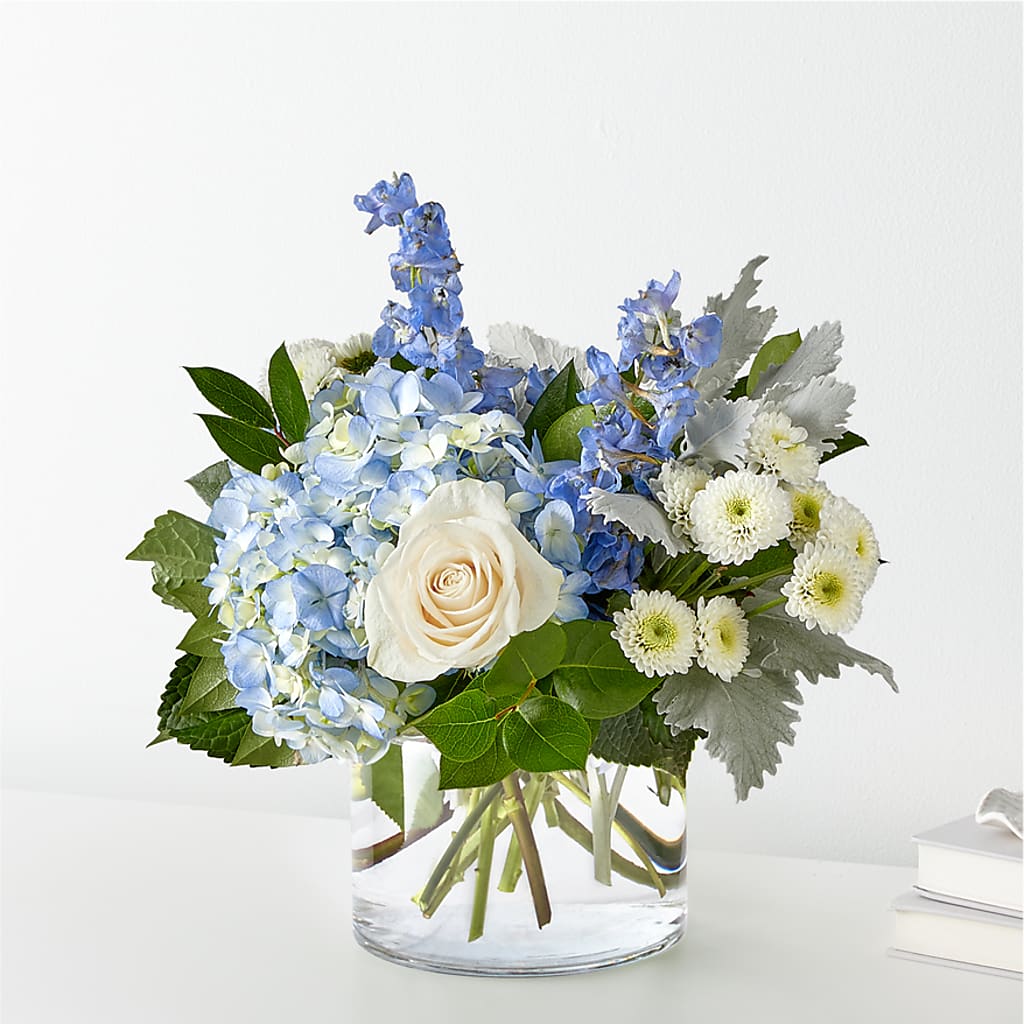 Clear Skies Bouquet – Luxe Flowers Birmingham, Birmingham MI