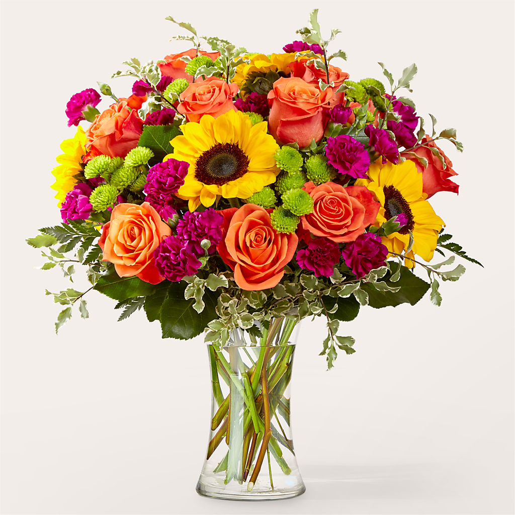Warmth & Light Bouquet – Luxe Flowers Birmingham, Birmingham MI