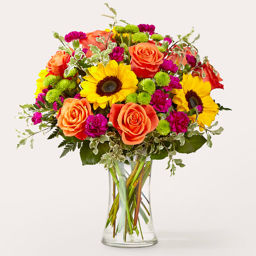 Warmth & Light Bouquet – Luxe Flowers Birmingham, Birmingham MI