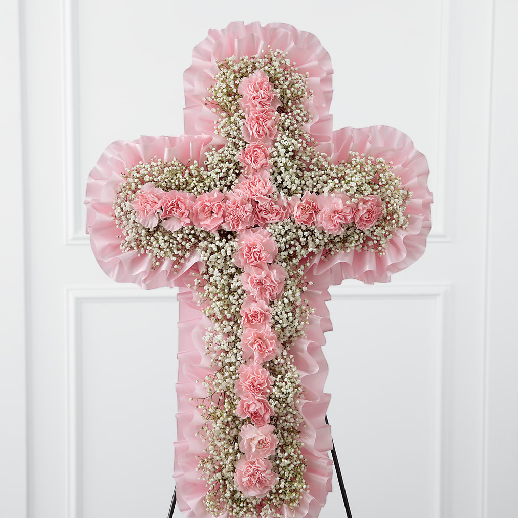 Angel's Cross Easel – Luxe Flowers Birmingham, Birmingham MI