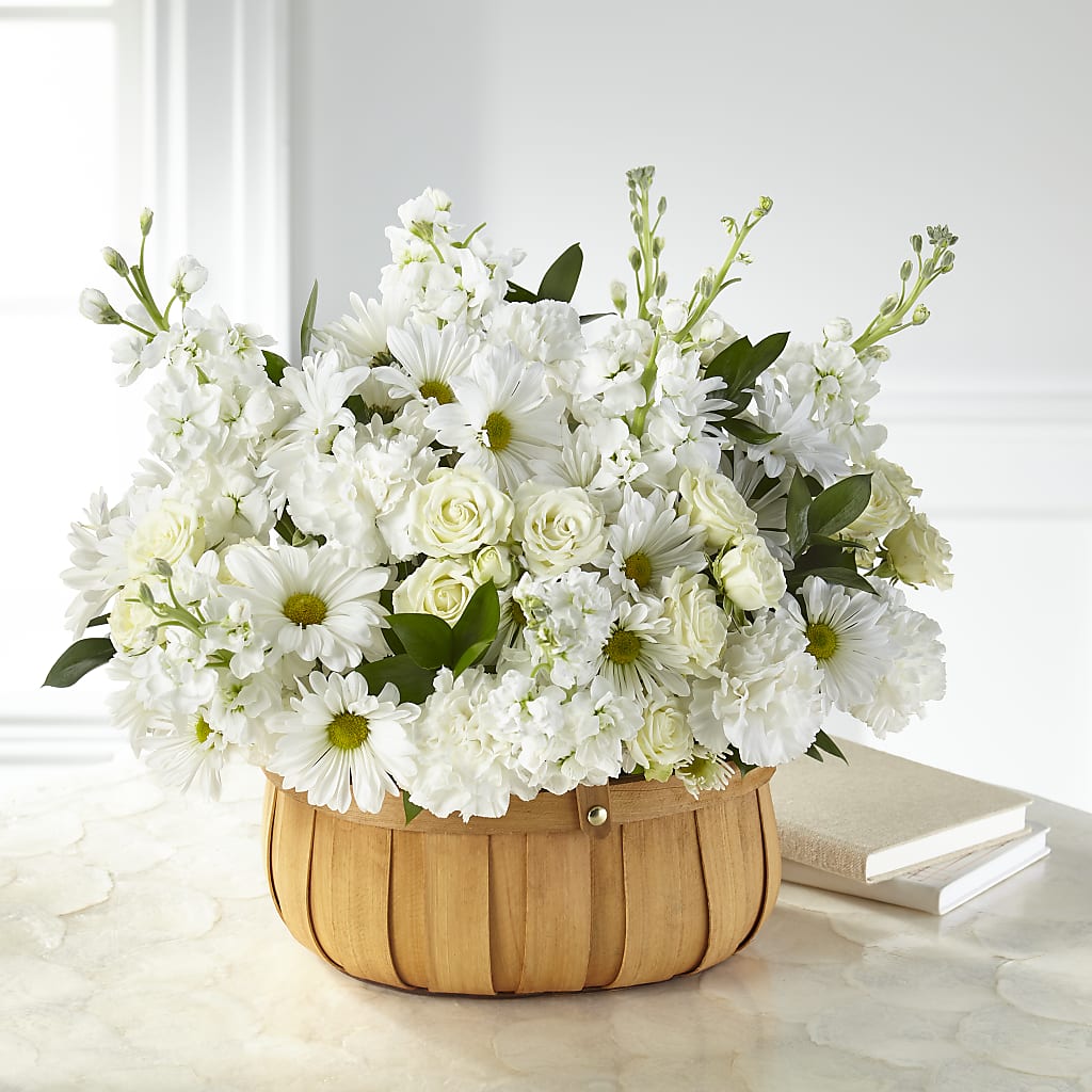 Graceful Garden Basket – Luxe Flowers Birmingham, Birmingham MI