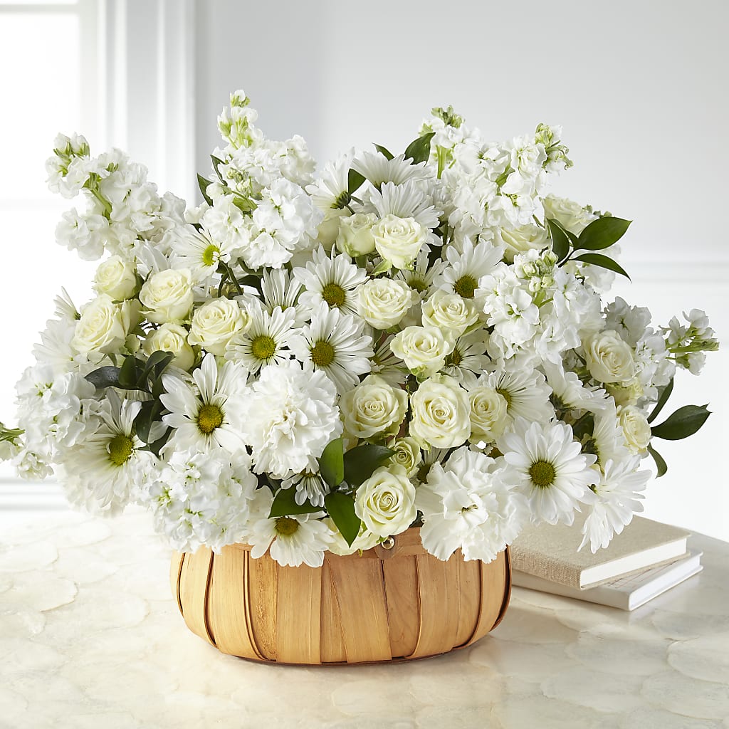 Graceful Garden Basket – Luxe Flowers Birmingham, Birmingham MI