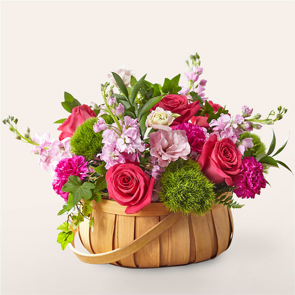 Radiance in Bloom Basket – Luxe Flowers Birmingham, Birmingham MI
