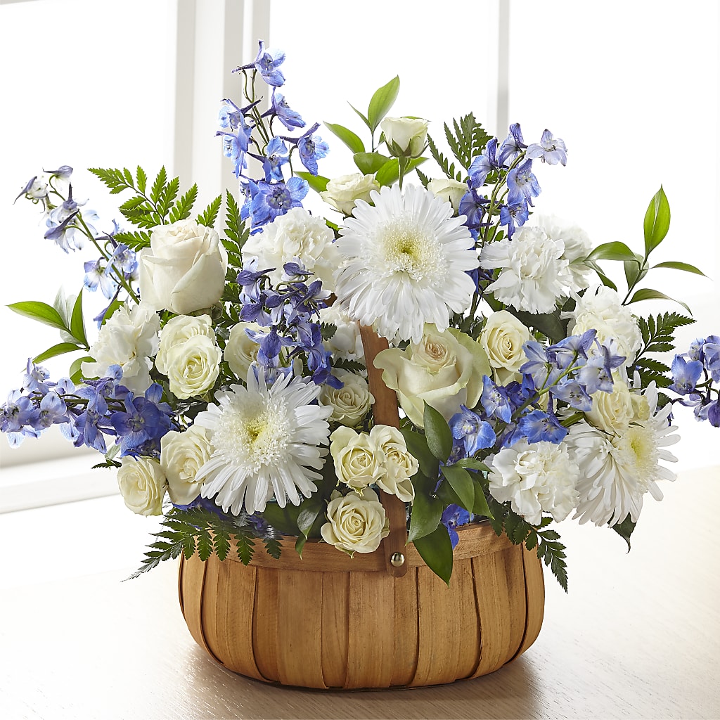 Harmony & Grace Basket – Luxe Flowers Birmingham, Birmingham MI