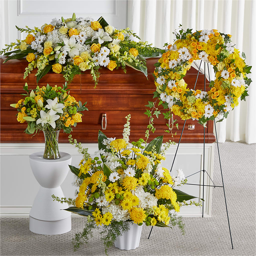 Warm Remembrance Bundles – Luxe Flowers Birmingham, Birmingham MI
