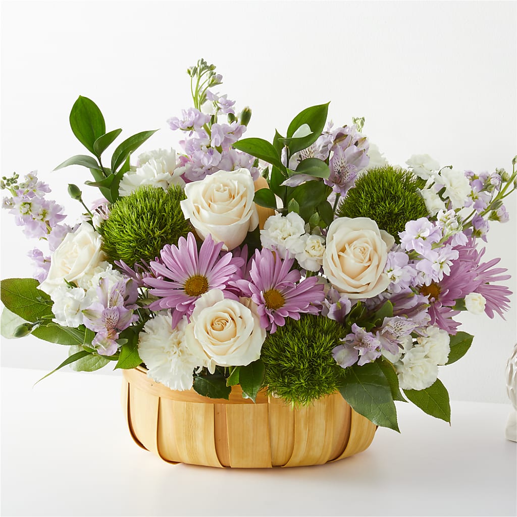 Peace & Love Basket – Luxe Flowers Birmingham, Birmingham MI