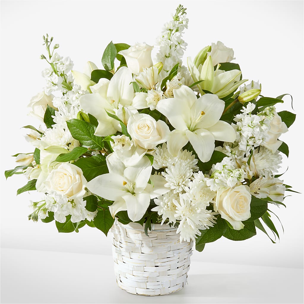 Peaceful Reflections Arrangement – Luxe Flowers Birmingham, Birmingham MI