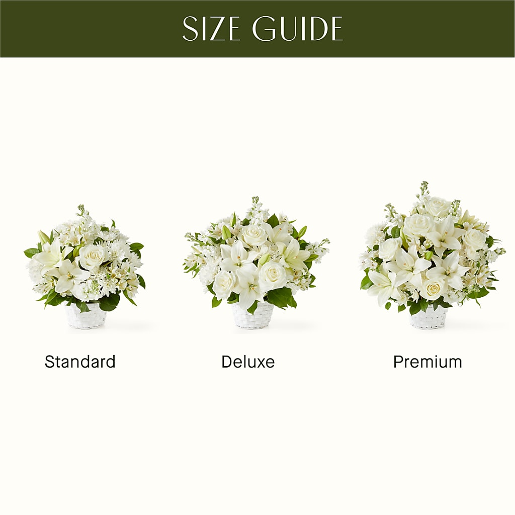 Peaceful Reflections Arrangement – Luxe Flowers Birmingham, Birmingham MI