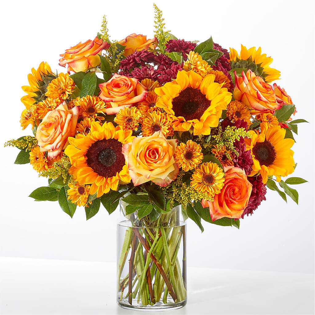Flannel Scarf Bouquet – Luxe Flowers Birmingham, Birmingham MI