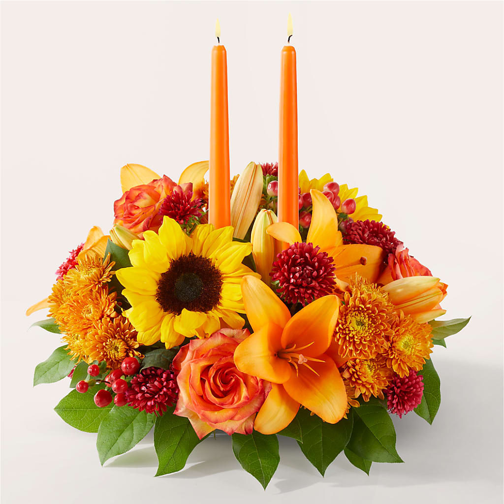 Grateful Centerpiece – Luxe Flowers Birmingham, Birmingham MI