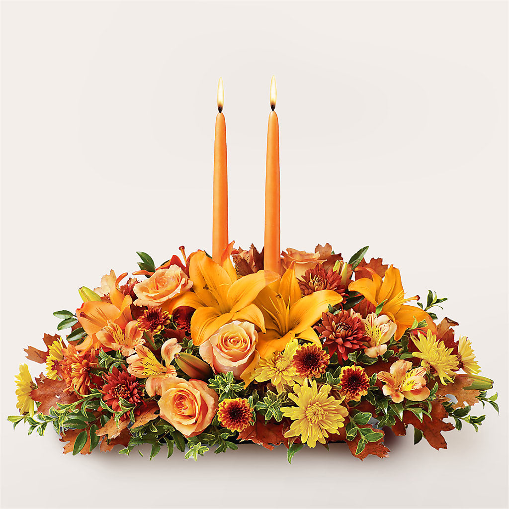 Traditions Centerpiece – Luxe Flowers Birmingham, Birmingham MI