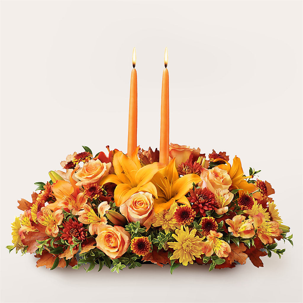 Traditions Centerpiece – Luxe Flowers Birmingham, Birmingham MI