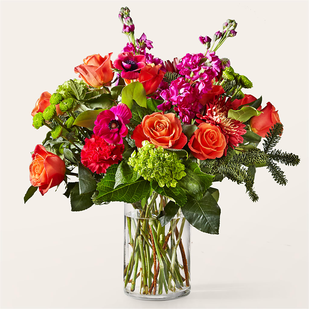 All the Tinsel Bouquet – Luxe Flowers Birmingham, Birmingham MI