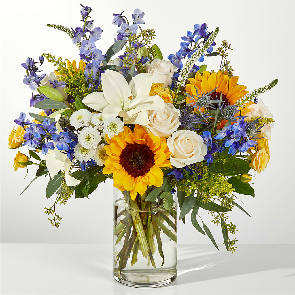 Wonderfully Sunny Bouquet – Luxe Flowers Birmingham, Birmingham MI