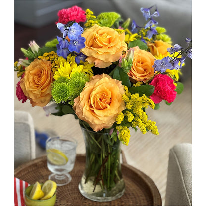 Bold & Bright – A Florist Original –  Luxe Flowers Birmingham, Birmingham MI