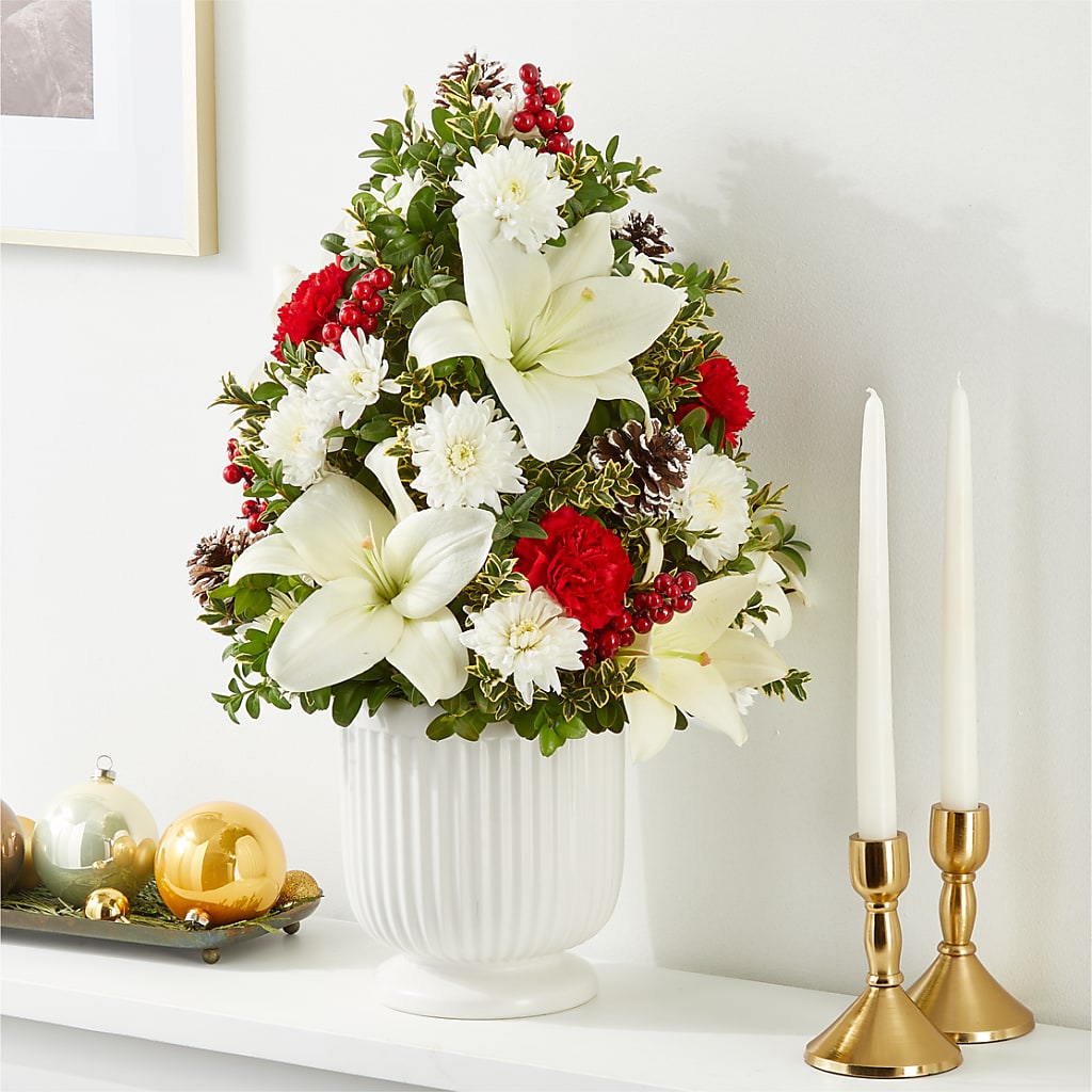 Festive Moments Tree –  Luxe Flowers Birmingham, Birmingham MI