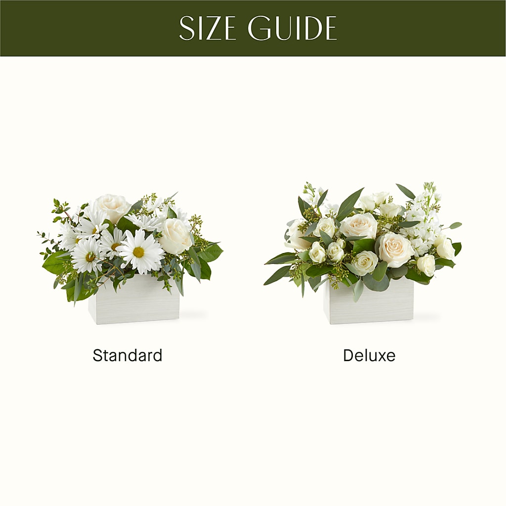 Fresh Linen Box Bouquet –  Luxe Flowers Birmingham, Birmingham MI
