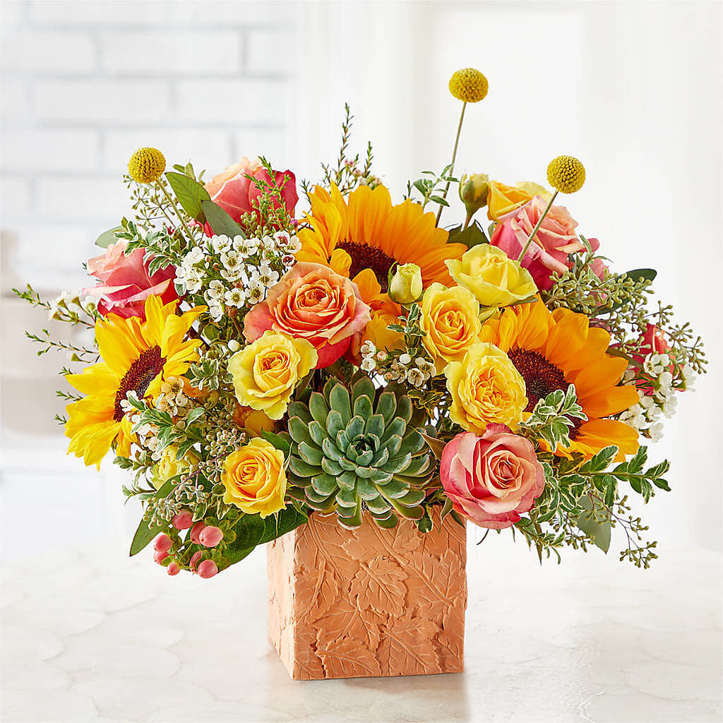 Sunflower Season Bouquet –  Luxe Flowers Birmingham, Birmingham MI