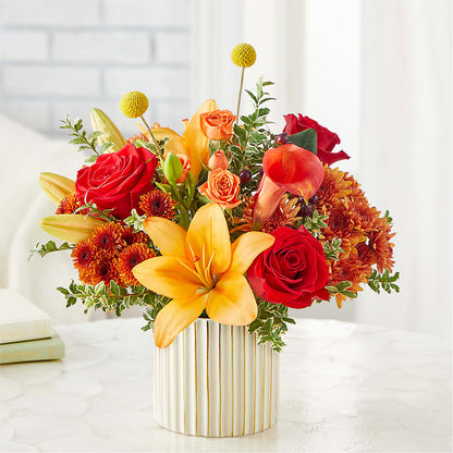 Scarlet Skies Bouquet –  Luxe Flowers Birmingham, Birmingham MI