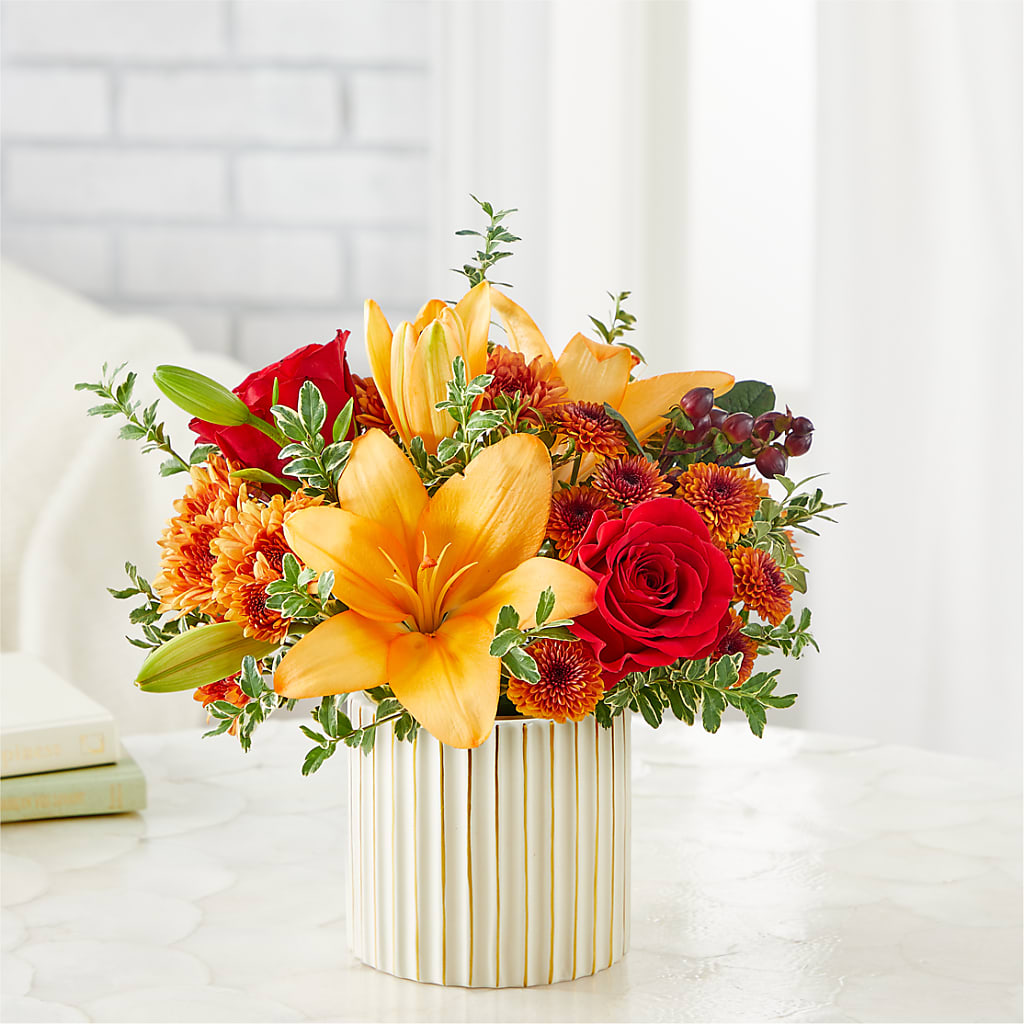 Scarlet Skies Bouquet –  Luxe Flowers Birmingham, Birmingham MI
