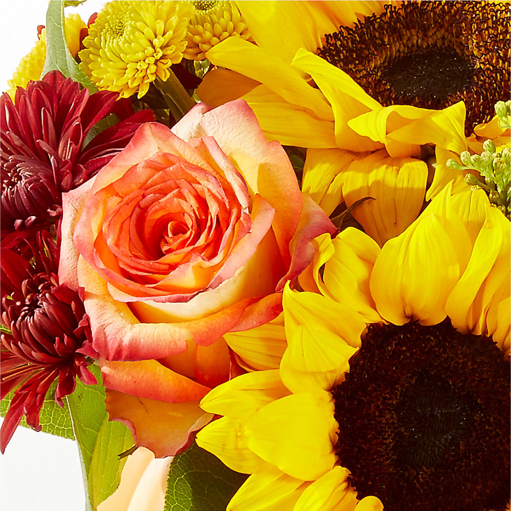 Golden Gourd Pumpkin Bouquet –  Luxe Flowers Birmingham, Birmingham MI