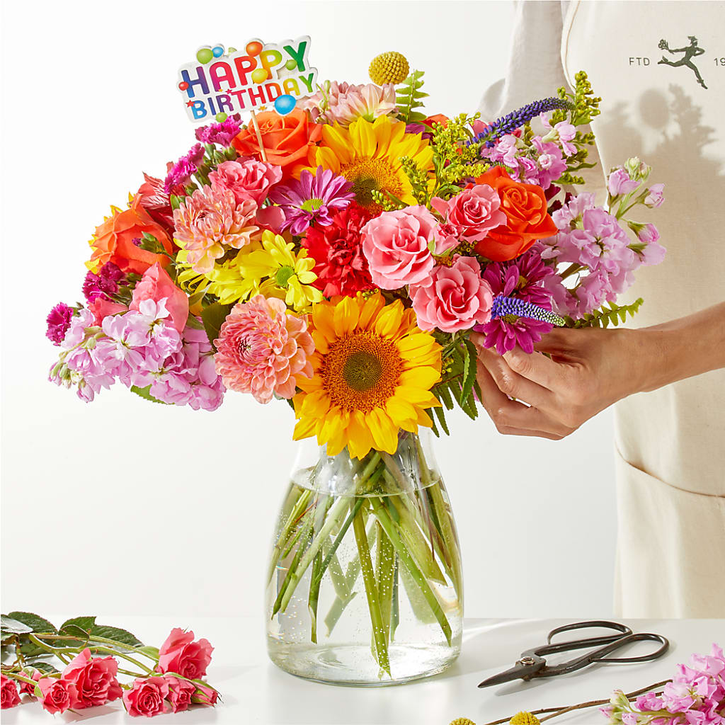 Cue the Confetti - A Florist Original –  Luxe Flowers Birmingham, Birmingham MI