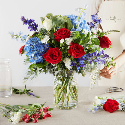 Star Spangled - A Florist Original –  Luxe Flowers Birmingham, Birmingham MI
