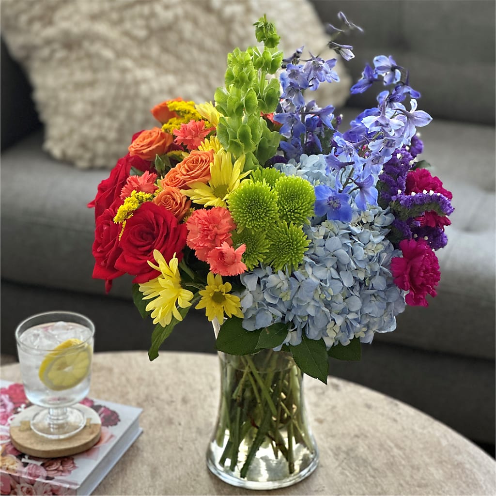 Summer Spectra - A Florist Original –  Luxe Flowers Birmingham, Birmingham MI