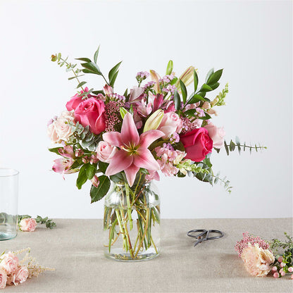 Pink Ribbon - A Florist Original –  Luxe Flowers Birmingham, Birmingham MI