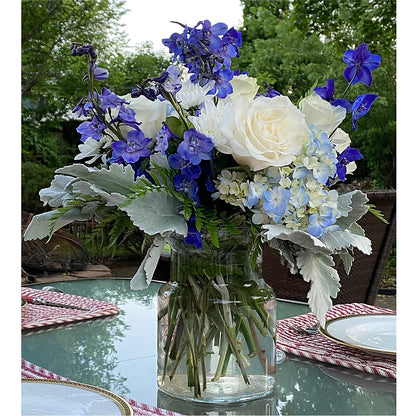 Clear Skies Bouquet –  Luxe Flowers Birmingham, Birmingham MI