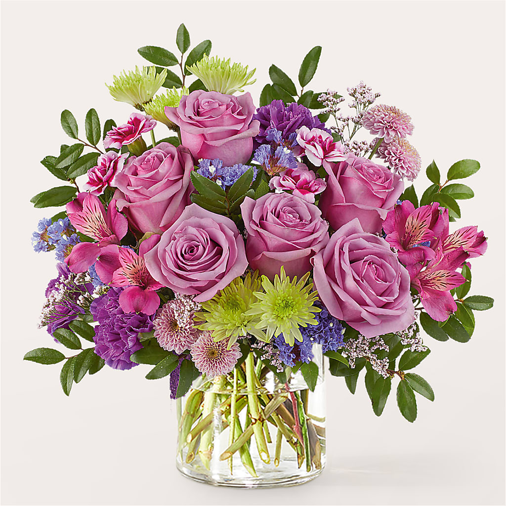 Glass Half Full Bouquet –  Luxe Flowers Birmingham, Birmingham MI