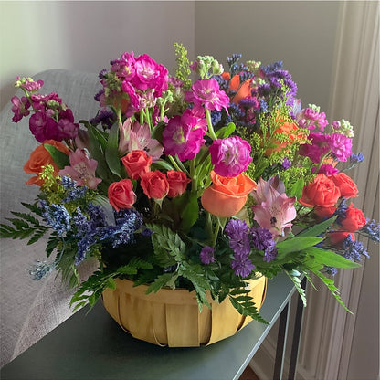 Garden of Life Basket –  Luxe Flowers Birmingham, Birmingham MI