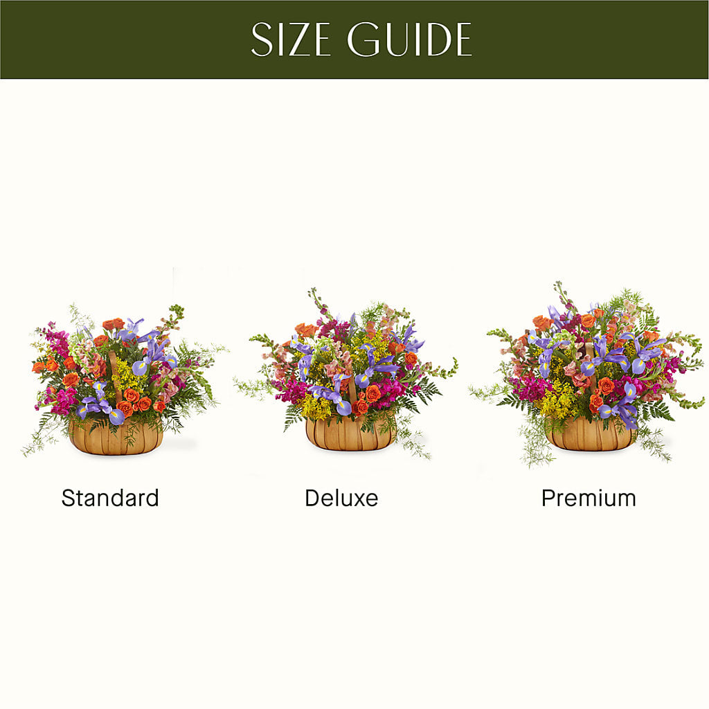 Garden of Life Basket –  Luxe Flowers Birmingham, Birmingham MI