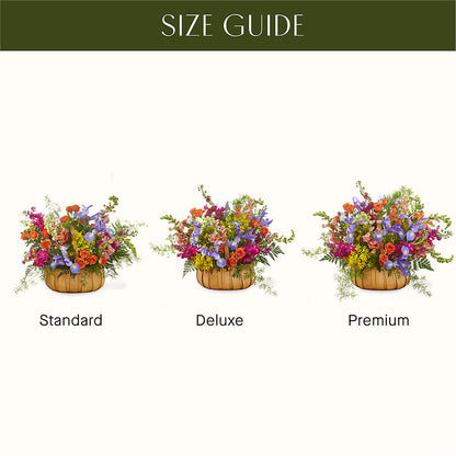Garden of Life Basket –  Luxe Flowers Birmingham, Birmingham MI