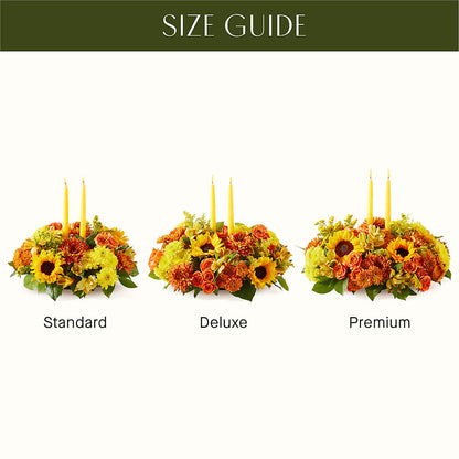 Autumn Harmony Centerpiece –  Luxe Flowers Birmingham, Birmingham MI
