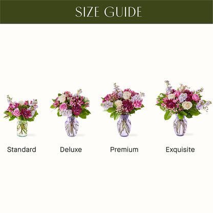 Amethyst Dreams Bouquet –  Luxe Flowers Birmingham, Birmingham MI