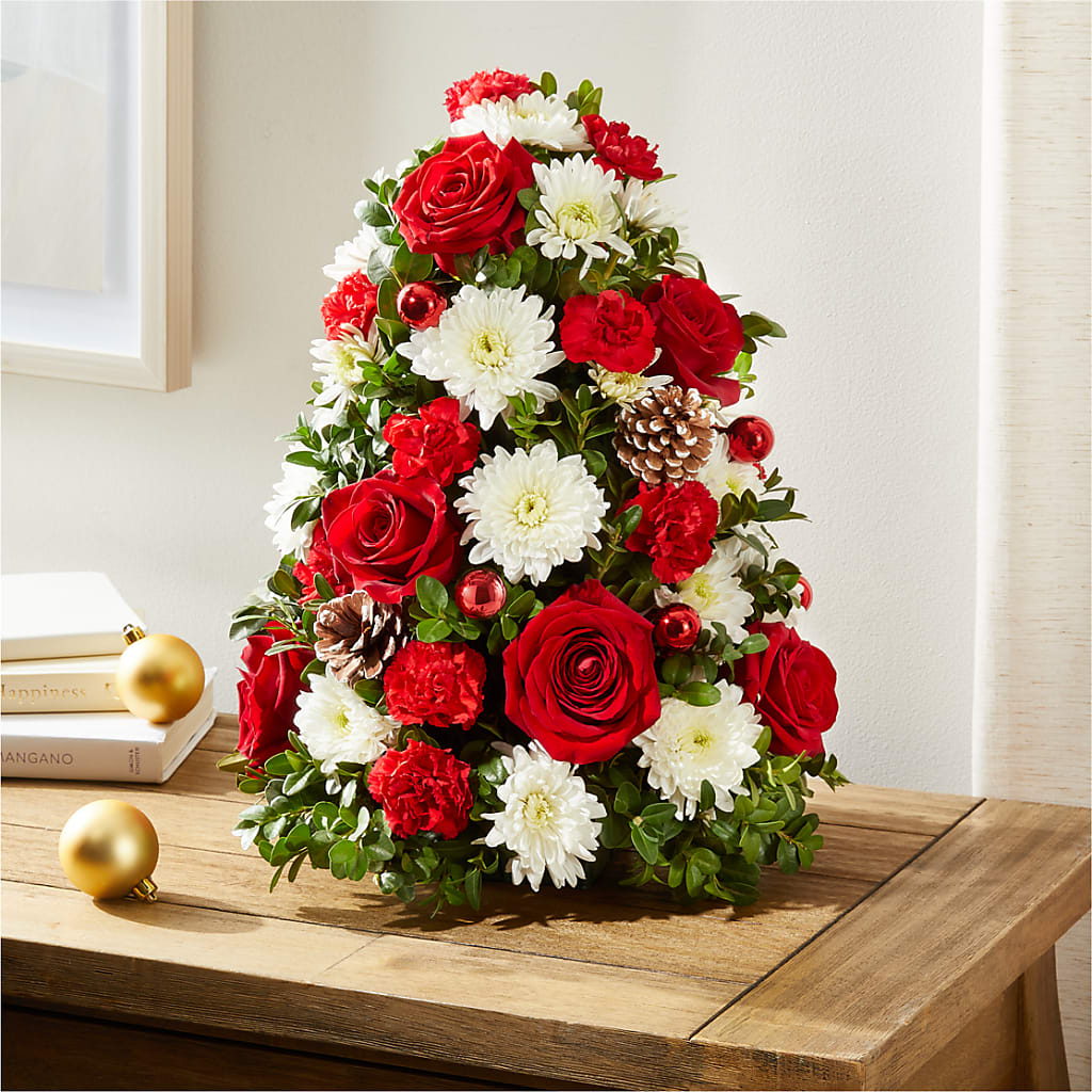 Let It Snow Tree –  Luxe Flowers Birmingham, Birmingham MI