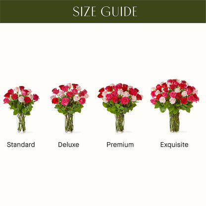 Charming Rose Bouquet –  Luxe Flowers Birmingham, Birmingham MI