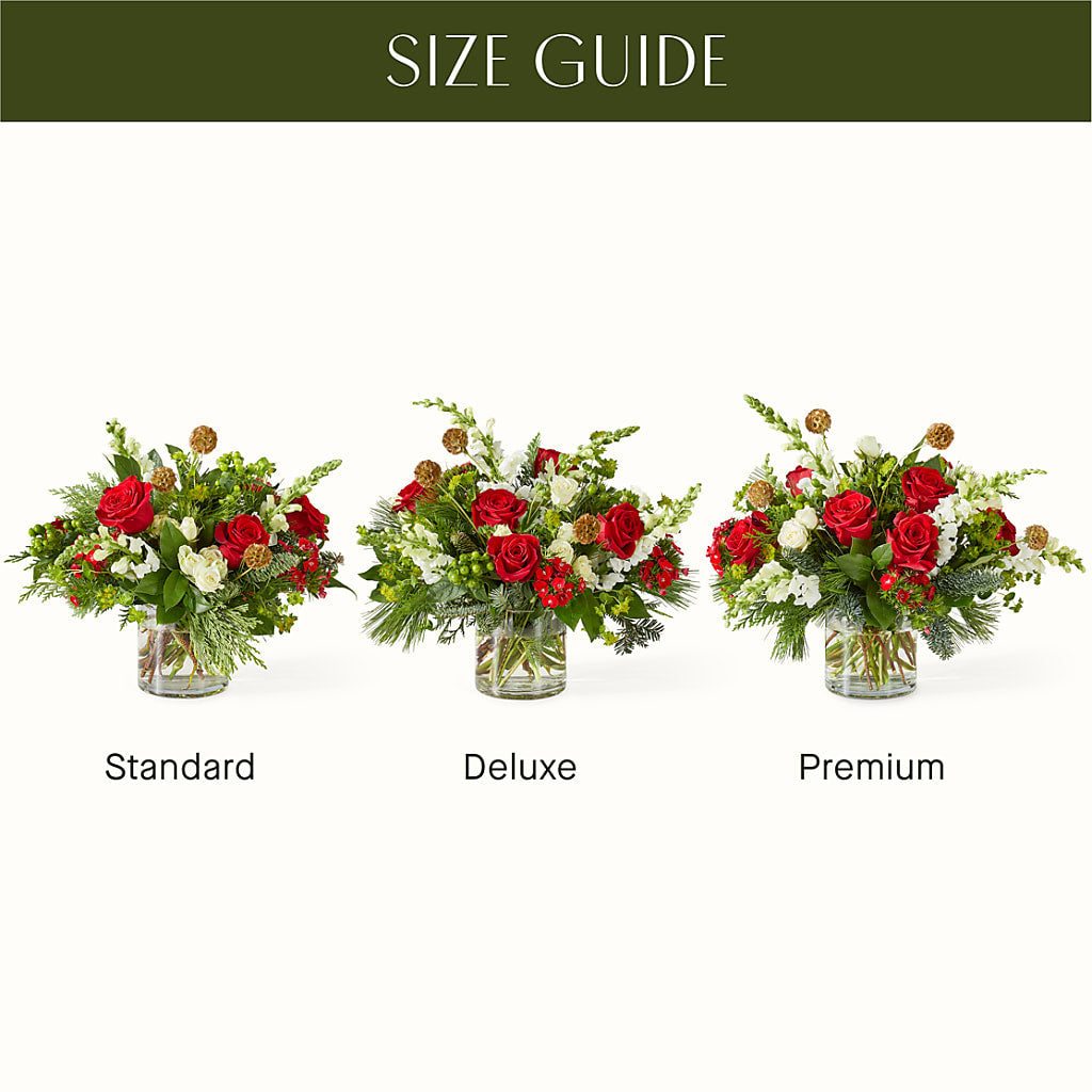Deck the Halls Bouquet –  Luxe Flowers Birmingham, Birmingham MI