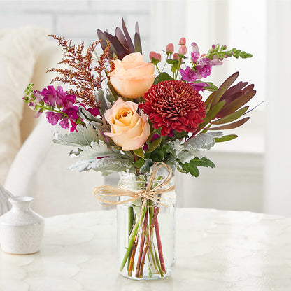 Moody Hues Bouquet –  Luxe Flowers Birmingham, Birmingham MI