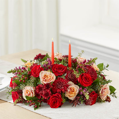 Most Thankful Centerpiece –  Luxe Flowers Birmingham, Birmingham MI