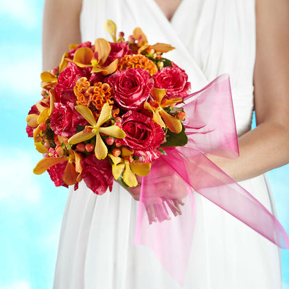 Brilliant Shades of Love Bouquet –  Luxe Flowers Birmingham, Birmingham MI